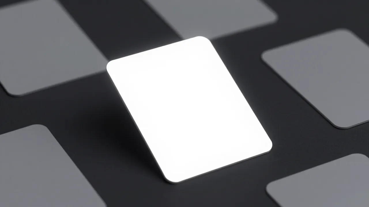 Single task highlighted in spotlight against dark background representing single tasking and focus